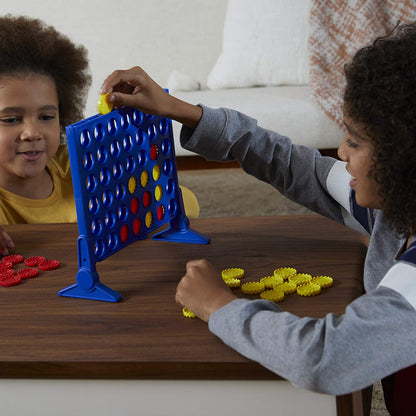 Connect 4 Classic Grid,4 in a Row Game,Strategy Board Games for Kids,2 Player .For Family and Kids,Ages 6 and Up