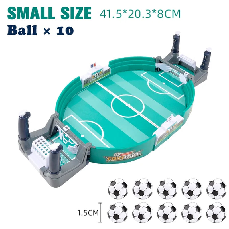 Soccer Table Football Board Game for Family Party Tabletop Play Ball Soccer Toys Kids Boys Sport Outdoor Portable Multigame Gift